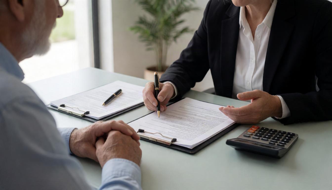 Retirement paperwork review